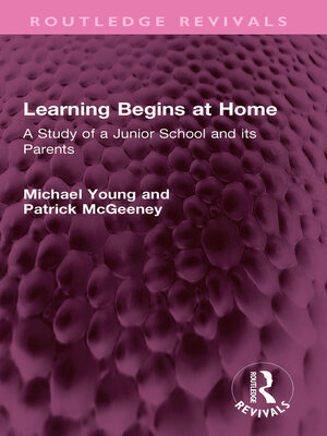 cover image of Learning Begins at Home